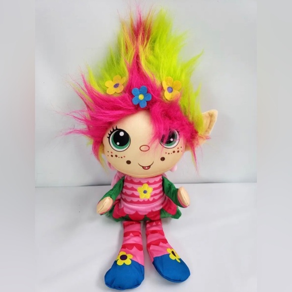 Toys Flip Zee Trolls Flower Power Plush Stuffed Doll Poshmark